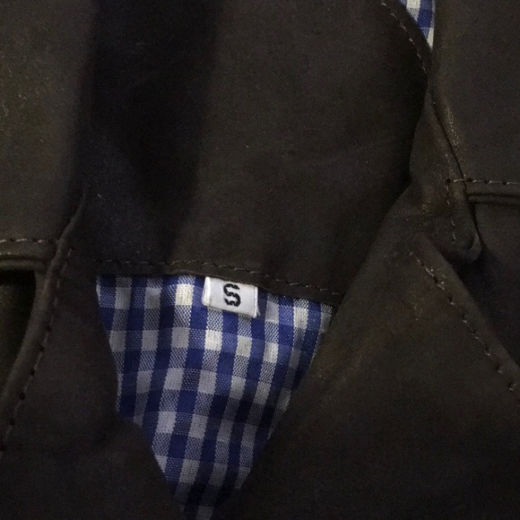 Leather@wool jacket 1of a kind, original designs - Picture 4 of 4